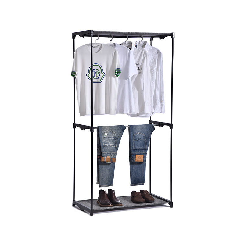 DIY Adjustable Freestanding Closet Clothes Rack Shelf Organizer